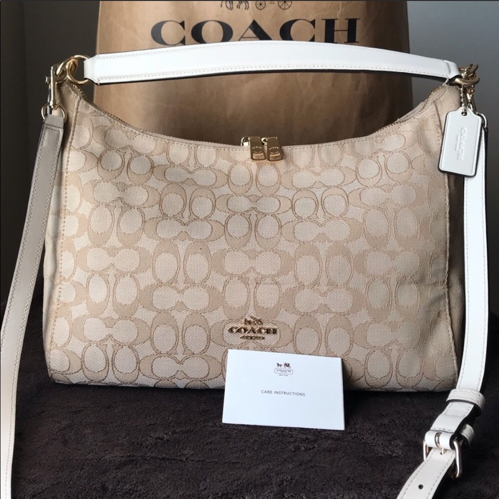 Coach east west Celeste convertible hobo Handbag